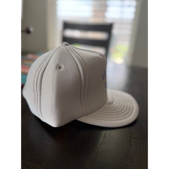 Vintage 80s trucker hat San Antonio Texas Hi-Tech foam SnapBack - Picture 2 of 8